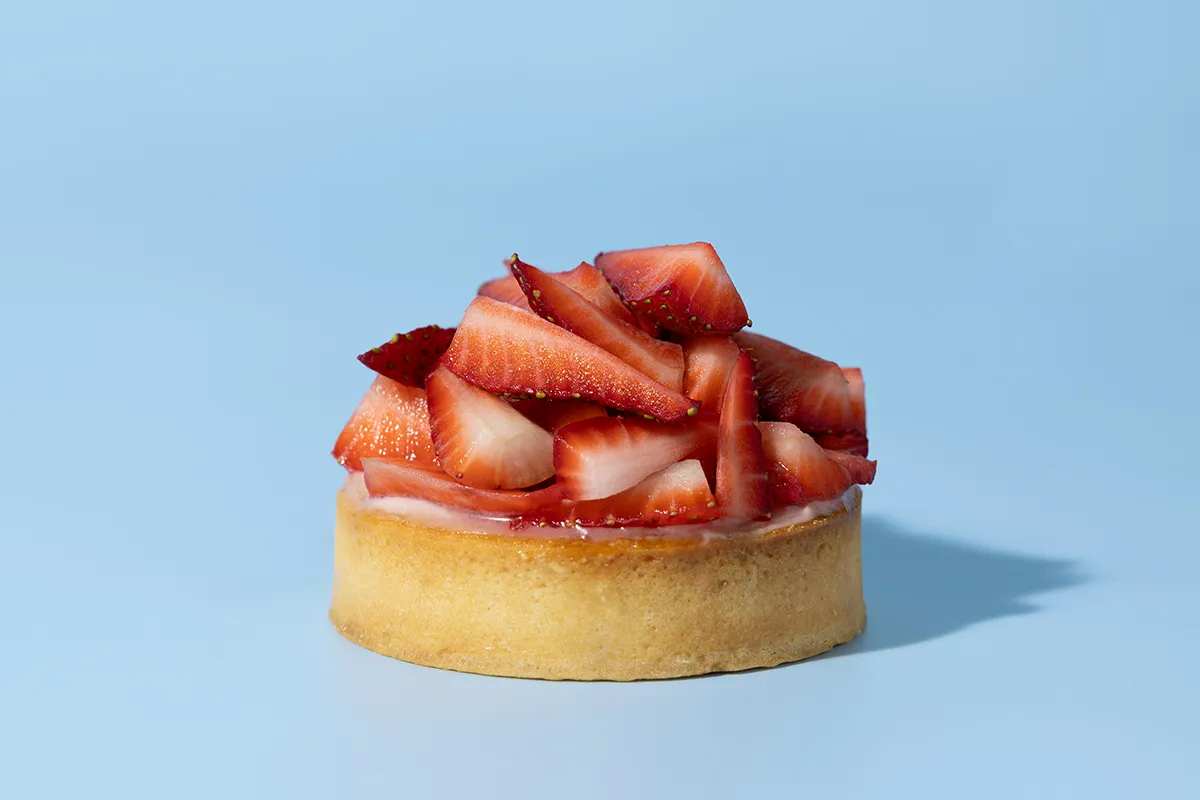 Strawberry Protein tart